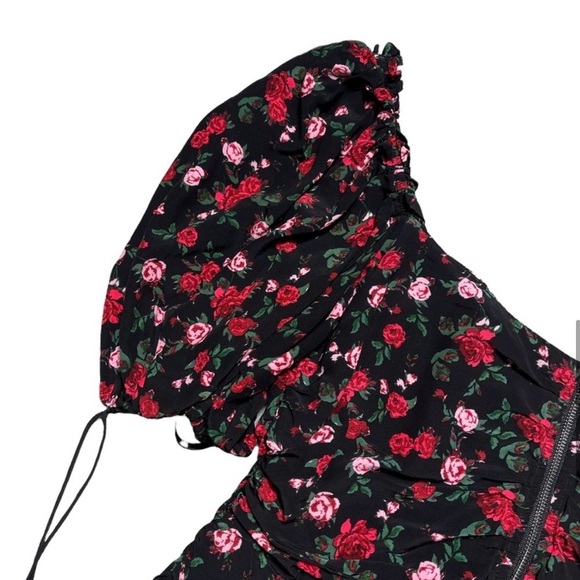 NWOT For Love & Lemons Floral Bustier Top (Size L) - Picture 5 of 11